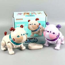 Робот-собака на радіокеруванні з пультом Voice Ai Pet Dodo BG1539 (3*AA)