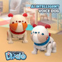 Робот-собака на радіокеруванні з пультом Voice Ai Pet Dodo BG1539 (3*AA)