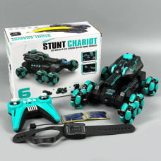 Танк з водяними снарядами на радіокеруванні (+керування жестами) HD5055 шестиколісний трюковий (22см)