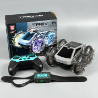 Машинка на радіокеруванні (+керування жестами) Tesla Amphibious CV-B904 (трюковий всюдихід) (16см)