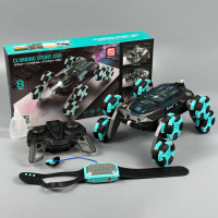Машинка на радіокеруванні (+керування жестами) Climbing Stunt Car CV-D700-2 з функцією розпилення води (20см)