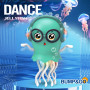 Інтерактивна іграшка Dancing Jellyfish HX178, танцююча Медуза з музикою (від батарейок) (20,0см)