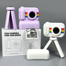 Дитяча фотокамера H8 Ultra Color Printing з магнітним міні принтером та тримачем