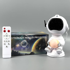 Проектор Astronaut Star з місяцем RGB Bluetooth (21см)