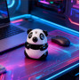 Проектор зіркового неба  Panda Bluetooth-колонка від USB (12см)