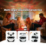 Проектор зіркового неба  Panda Bluetooth-колонка від USB (12см)