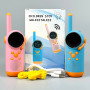 Дитяча рація Walkie Talkie D22 Blue+Pink (2шт) з радіусом до 3 км