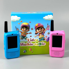 Дитяча рація з відеозв'язком Video Walkie Talkie D3 Blue+ Pink (2шт.)