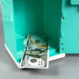 Сейф-скарбничка Number Bank №SL6610 з кодом, вібитком пальця, світлом та звуком (3хАА)