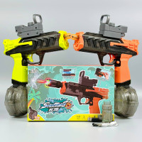 Автоматичний водяний пістолет ST218A з глушником та прицілом (з акум.) (26см)