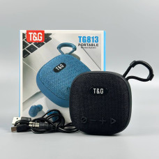 Портативна колонка TG813 з навушниками, радіо, з функцією гучного зв'язку (4,0*9,5*9,5 см)