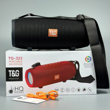 Портативна колонка TG322 радіо, RGB підсвітка, з функцією гучного зв'язку (28,3*11,6*12,3 см)