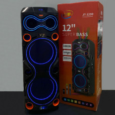 Колонка VIP JT-1230 з RGB-підсвічуванням та 2-ма мікрофонами (43.0*43.0*11.5см)