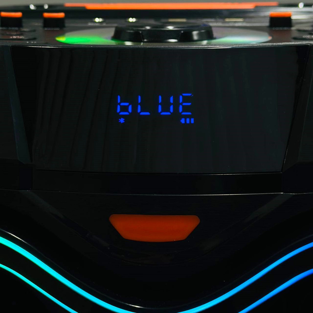 Колонка VIP JT-1230 з RGB-підсвічуванням та 2-ма мікрофонами (43.0*43.0*11.5см)