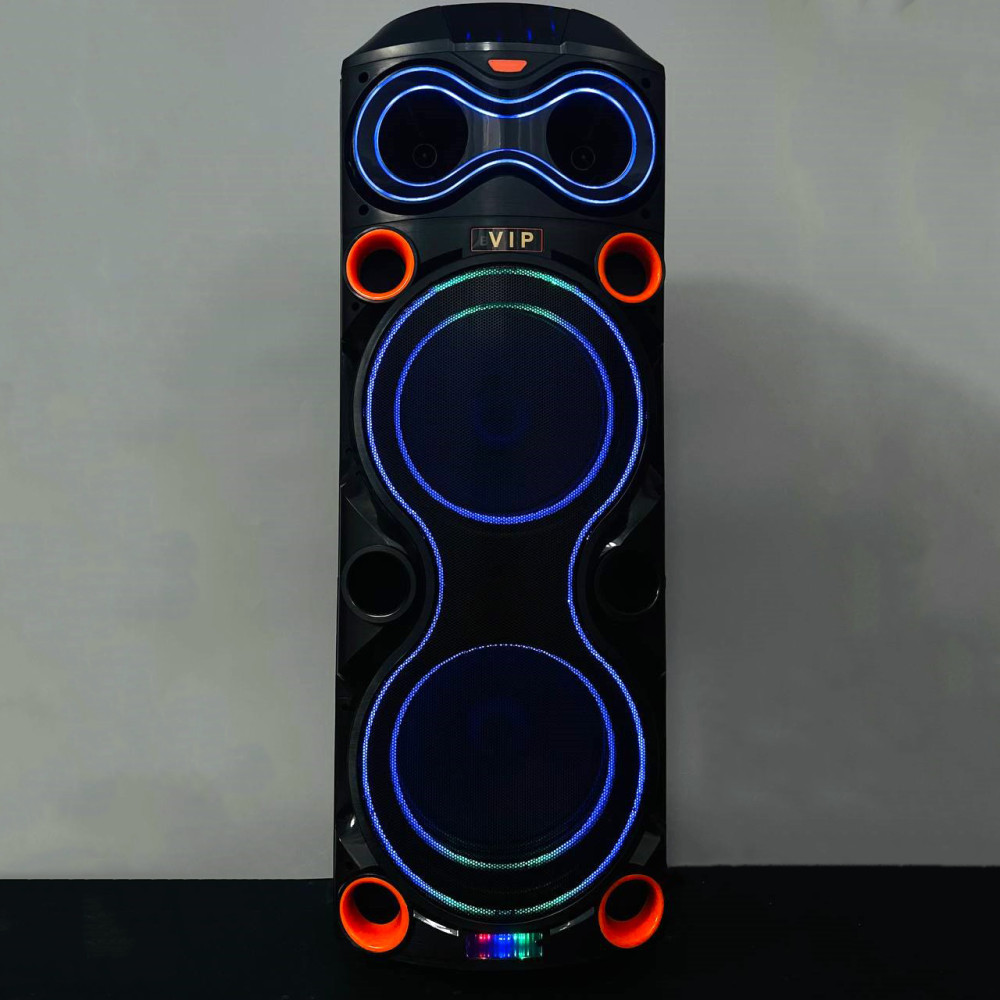 Колонка VIP JT-1230 з RGB-підсвічуванням та 2-ма мікрофонами (43.0*43.0*11.5см)