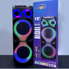 Колонка VIP JT-1210 з RGB-підсвічуванням та 2-ма мікрофонами (40,5*40,2*109,5 см)