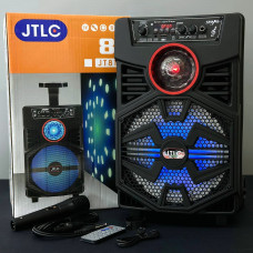 Колонка JTLC JT-816 з RGB-підсвічуванням та мікрофоном (25.0*24.8*41.3 см)