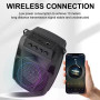 Колонка ZQS1430 Mini RGB Multi Media 8W, 1200mAh (21,5*13,5*10,6 см)