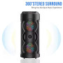 Колонка Sing-e ZQS4243 RGB Multi Media 8W*2, 1800mAh (40,0*17,0*16,5 см)