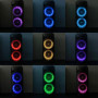 Колонка Sing-e ZQS6212 RGB з мікрофоном 10W*2, 3000mAh (19,6*19,6*51,2 см)