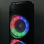 Колонка Sing-e ZQS6212 RGB з мікрофоном 10W*2, 3000mAh (19,6*19,6*51,2 см)