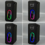 Колонка Sing-e ZQS V100 Karaoke з 2ма мікрофонами 60W, 4000mAh (18,0*17,5*8,5 см)