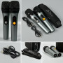 Колонка Sing-e ZQS V73 Karaoke з 2ма мікрофонами 100W, 6000mAh (22,2*18,0*9,5 см)
