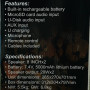 Колонка Sing-e ZQS8255 RGB з мікрофоном 20W*2, 5000mAh (70,1*28,5*27,0 см)