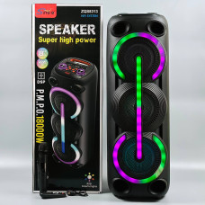 Колонка Sing-e ZQS8313 RGB з мікрофоном 20W*3, 5000mAh (82,8*29,0*28,1 см)