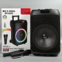 Колонка Sing-e ZQS12148 RGB 50W, 6000mAh з 2-ма мікрофонами (50,0*34,0*27,0 см)