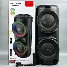 Колонка Sing-e ZQS12206 RGB з мікрофоном 30W*2, 6000mAh (90,0*35,0*34,0 см)