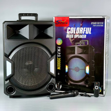 Колонка Sing-e ZQS15112 RGB з 2-ма мікрофонами 2500mAh (60,0*41,0*28,0 см)