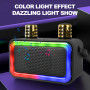 Колонка Sing-e ZQS1491W Mini RGB 10W, 1500mAh з 2ма мікрофонами (23,3*13,2*11,2 см)