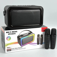 Колонка Sing-e ZQS1491W Mini RGB 10W, 1500mAh з 2ма мікрофонами (23,3*13,2*11,2 см)