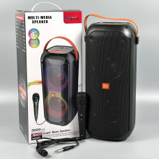 Колонка Sing-e ZQS4277 RGB з мікрофоном 15W*2, 3000mAh (39,0*18,0*17,5 см)