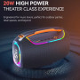 Колонка Sing-e ZQS P200 RGB 60W, 4000mAh (32,0*19,0*16,0 см)