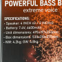 Колонка Sing-e ZQS-X6 RGB 50W*2, 6600mAh (49,5*25,3*19,7 см)