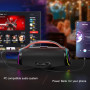 Колонка Sing-e ZQS-X8 RGB 50W*2, 6600mAh (50,5*26,1*19,5 см)