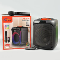 Колонка Sing-e ZQS6170 RGB 40W, 3000mAh з мікрофоном та пультом (33,0*25,5*25,0 см)
