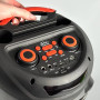 Колонка Sing-e ZQS6302 RGB 25W*2, 5000mAh з мікрофоном та пультом (73,0*26,3*26,3 см)