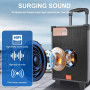 Колонка Sing-e ZQS908S 40W, 3000mAh з мікрофоном та пультом (40,9*26,0*22,7 см)