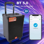 Колонка Sing-e ZQS908S 40W, 3000mAh з мікрофоном та пультом (40,9*26,0*22,7 см)