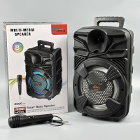 Колонка Sing-e ZQS805 RGB 20W, 3000mAh з мікрофоном (37,2*23,8*19,8 см)