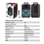 Колонка Sing-e ZQS805 RGB 20W, 3000mAh з мікрофоном (37,2*23,8*19,8 см)