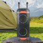 Колонка Sing-e ZQS8248 RGB 25W*2, 5000mAh з 2-ма мікрофонами та пультом (76,5*30,6*28,2 см)