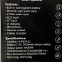 Колонка Sing-e ZQS8270 RGB 40W, 2500mAh з мікрофоном та пультом (65,9*27,5*25,9 см)