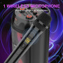 Колонка Sing-e ZQS8270 RGB 40W, 2500mAh з мікрофоном та пультом (65,9*27,5*25,9 см)