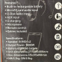 Колонка Sing-e ZQS8271 RGB 20W*2, 4500mAh з мікрофоном та пультом (80,6*28,5*27,7 см)