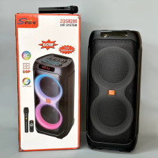 Колонка Sing-e ZQS8280 RGB 60W, 5000mAh з мікрофоном та пультом (74,0*33,3*33,0 см)