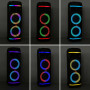 Колонка Sing-e ZQS8283 RGB 25W*2, 5000mAh з мікрофоном та пультом (80,6*28,5*27,7 см)